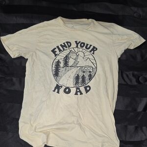 Adventure Graphic Tee - Cream